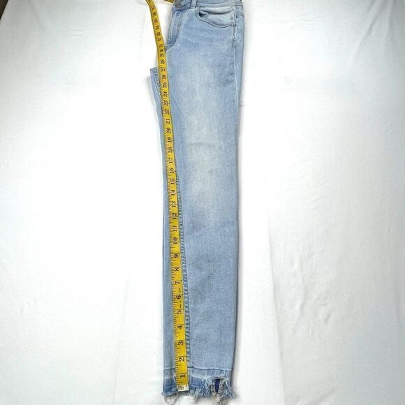Free People We The Free Wild Child Skinny Jean Raw Hem - Picture 9 of 11